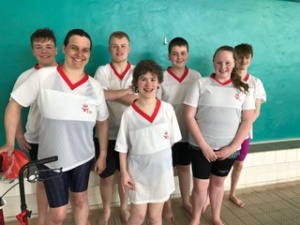 Group photo of Fife swim team